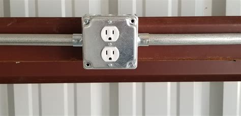 garage steel post outlets